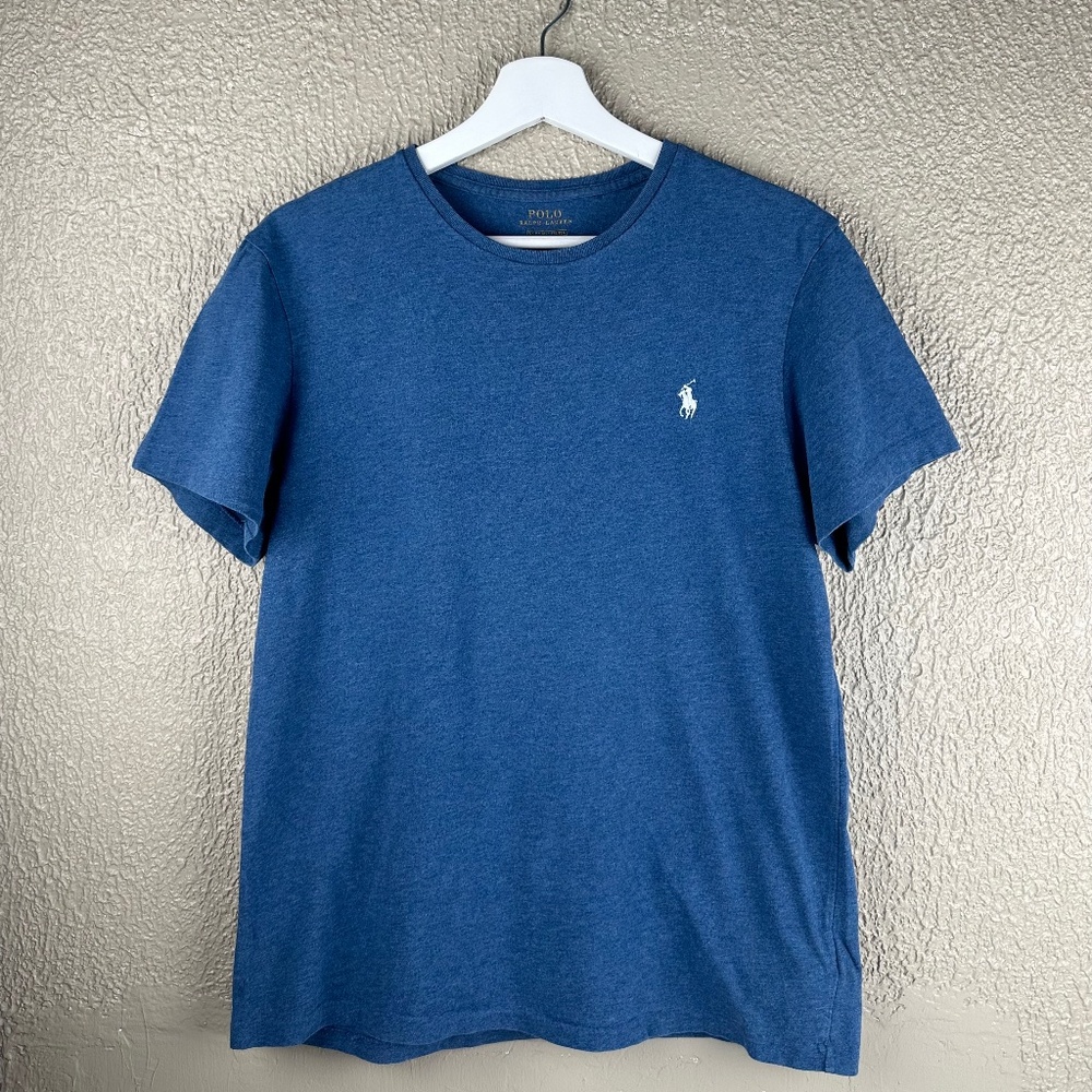 Polo Ralph Lauren Men’s Sz Small Powder Blue Short Sleeve Cotton T-Shirt